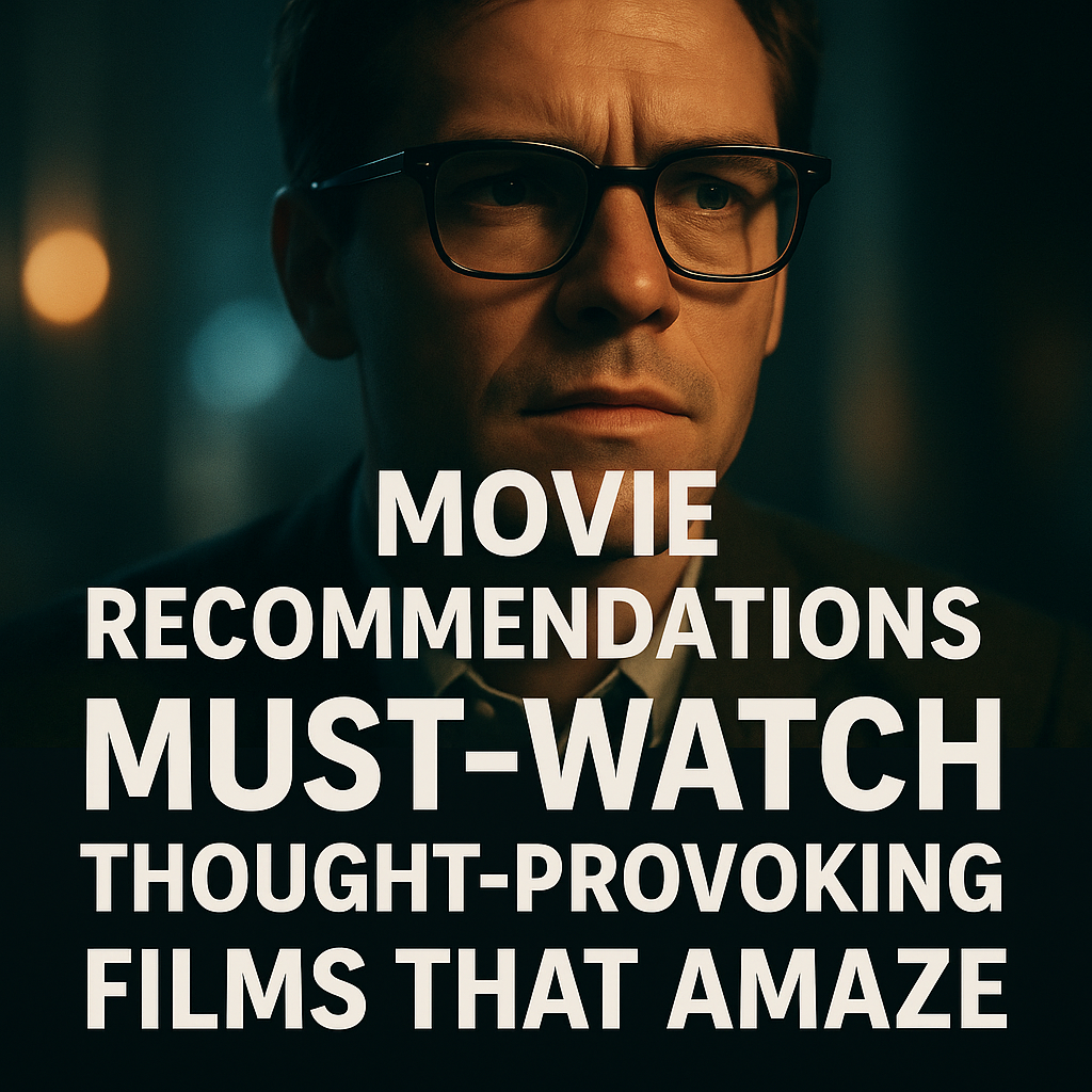 Illustration of Movie Recommendations: Must-Watch Thought-Provoking Films That Amaze