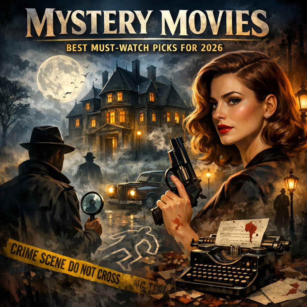 Illustration of Mystery Movies: Best Must-Watch Picks for 2026