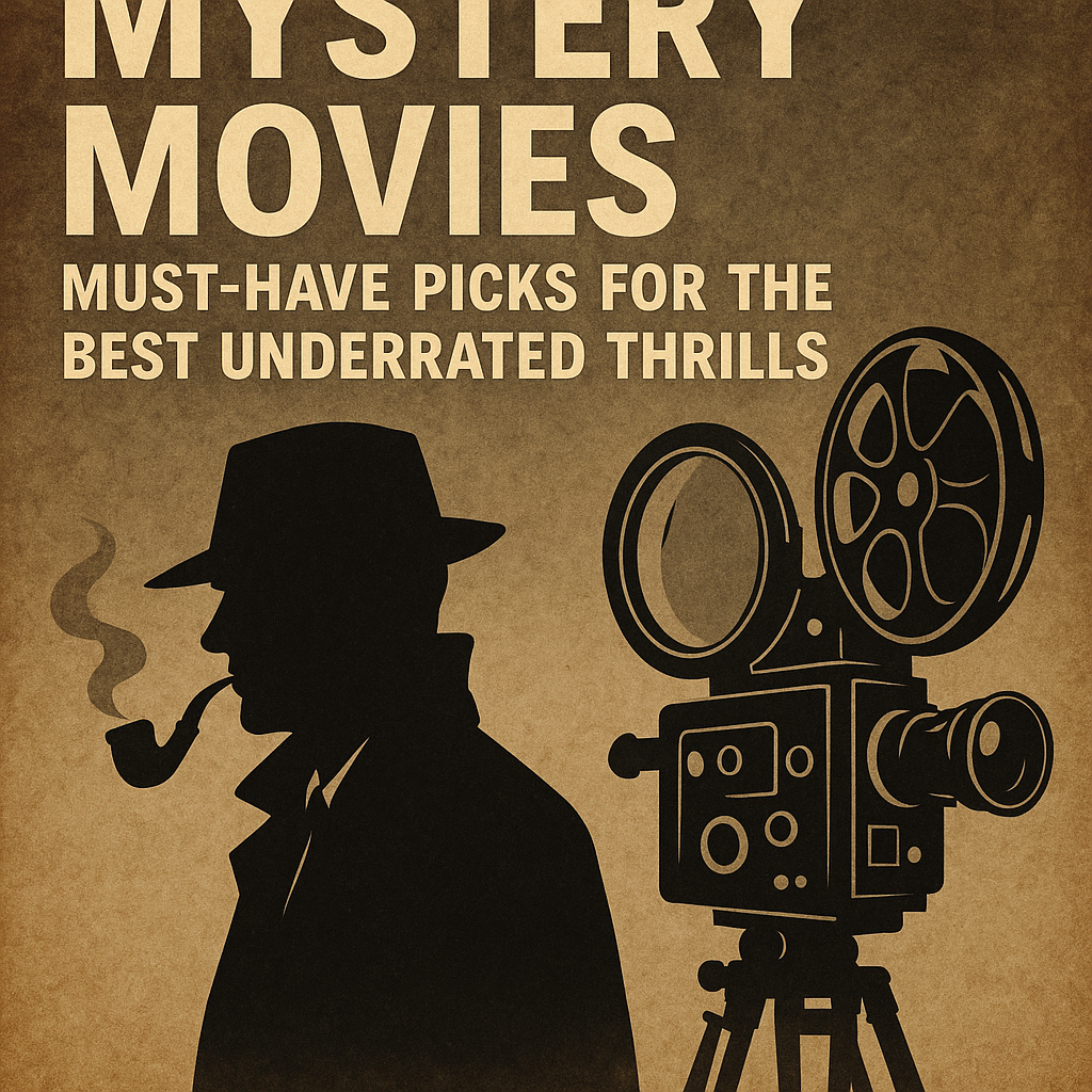 Illustration of Mystery Movies: Must-Have Picks for the Best Underrated Thrills