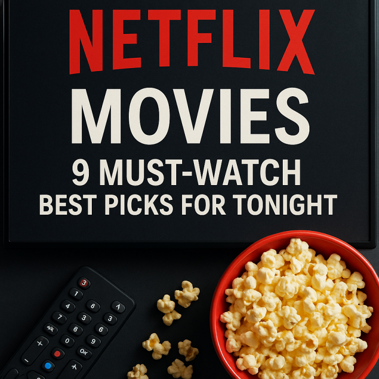 Illustration of Netflix Movies: 9 Must-Watch Best Picks for Tonight
