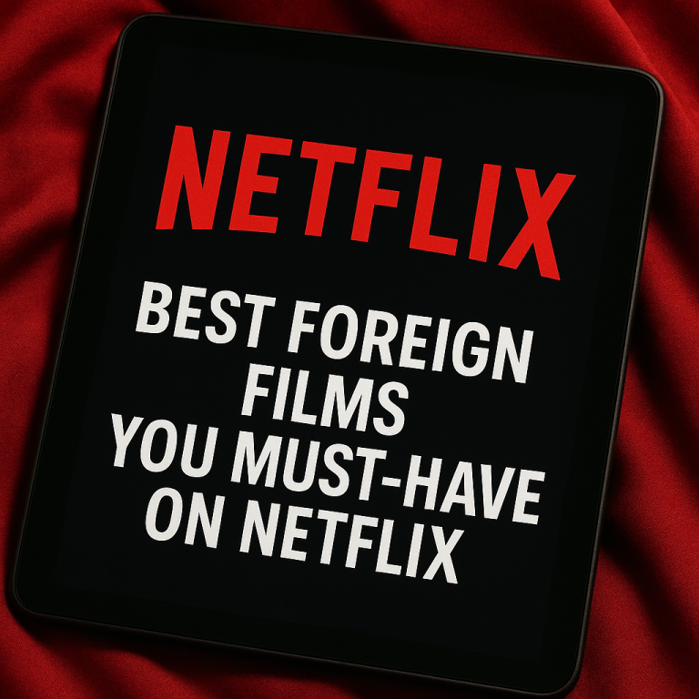 Illustration of Netflix Movies: Best Foreign Films You Must-Have on Netflix