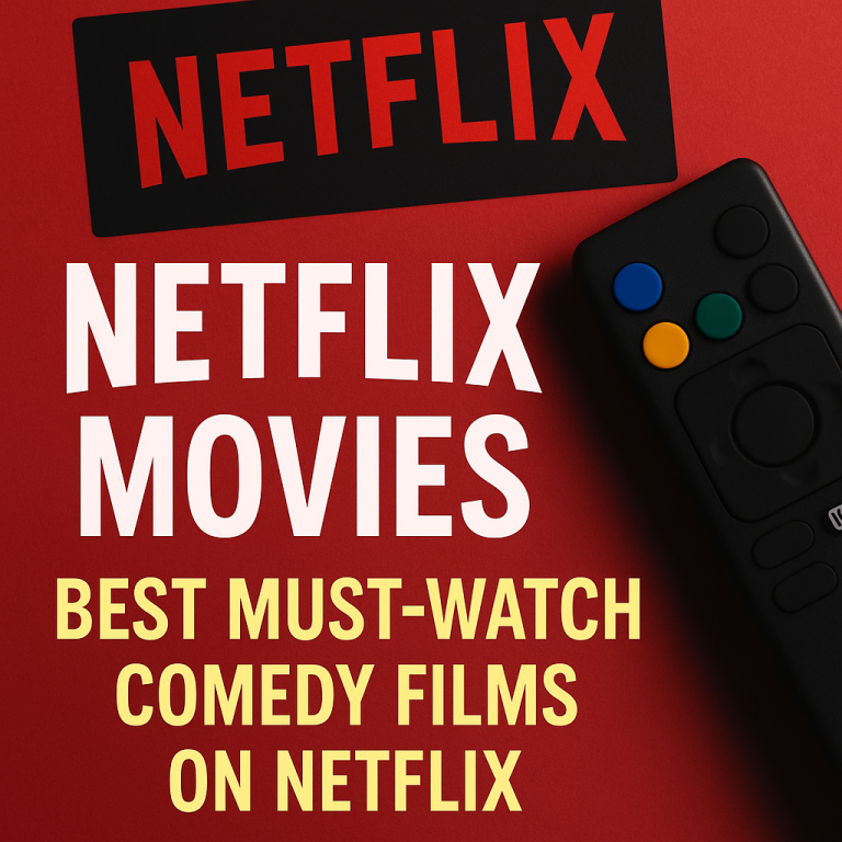 Illustration of Netflix Movies: Best Must-Watch Comedy Films on Netflix