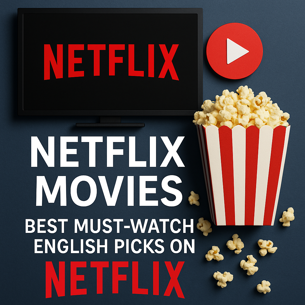 Illustration of Netflix Movies: Best Must-Watch English Picks on Netflix