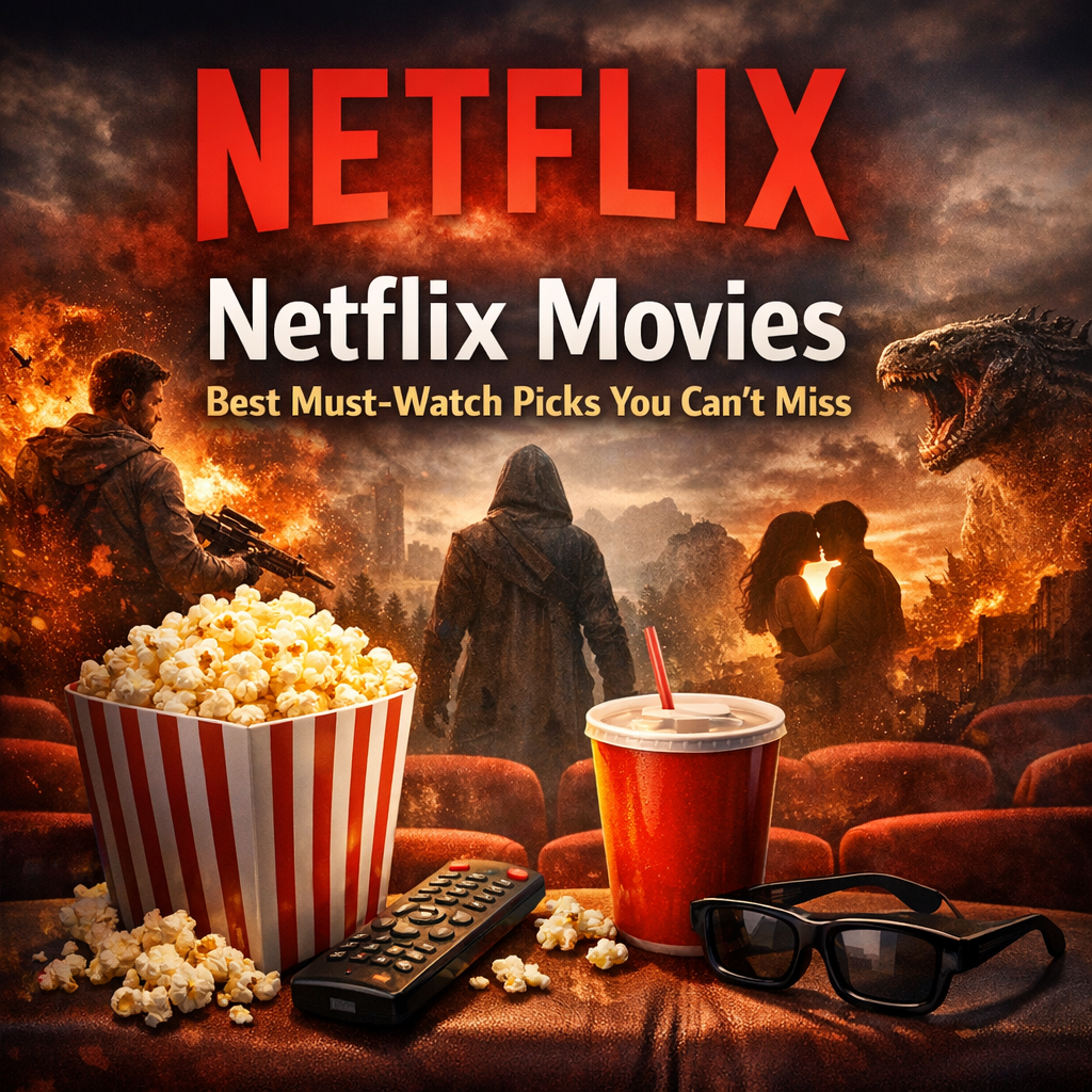 Illustration of Netflix Movies: Best Must-Watch Picks You Can't Miss