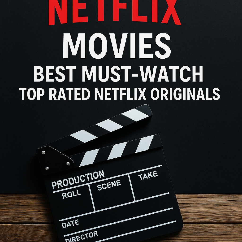 Illustration of Netflix Movies: Best Must-Watch Top Rated Netflix Originals