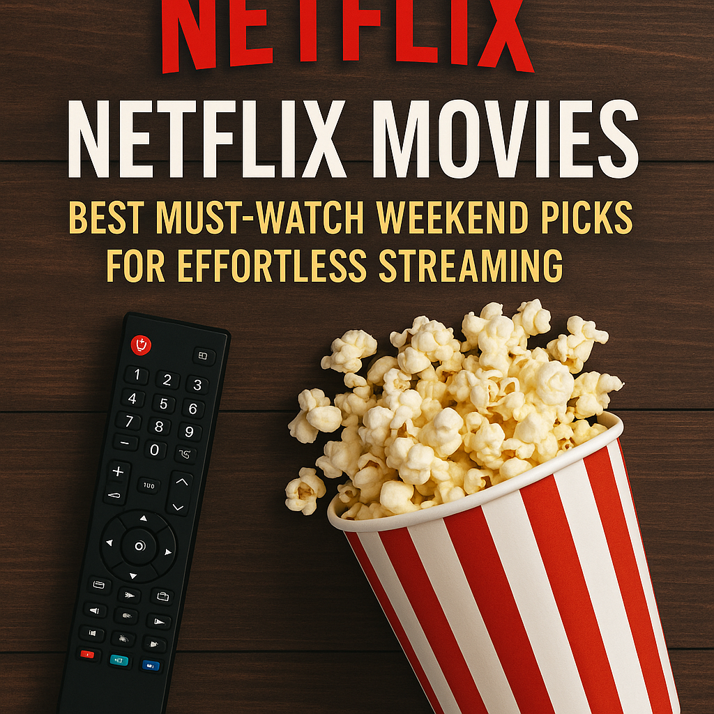 Illustration of Netflix Movies: Best Must-Watch Weekend Picks for Effortless Streaming