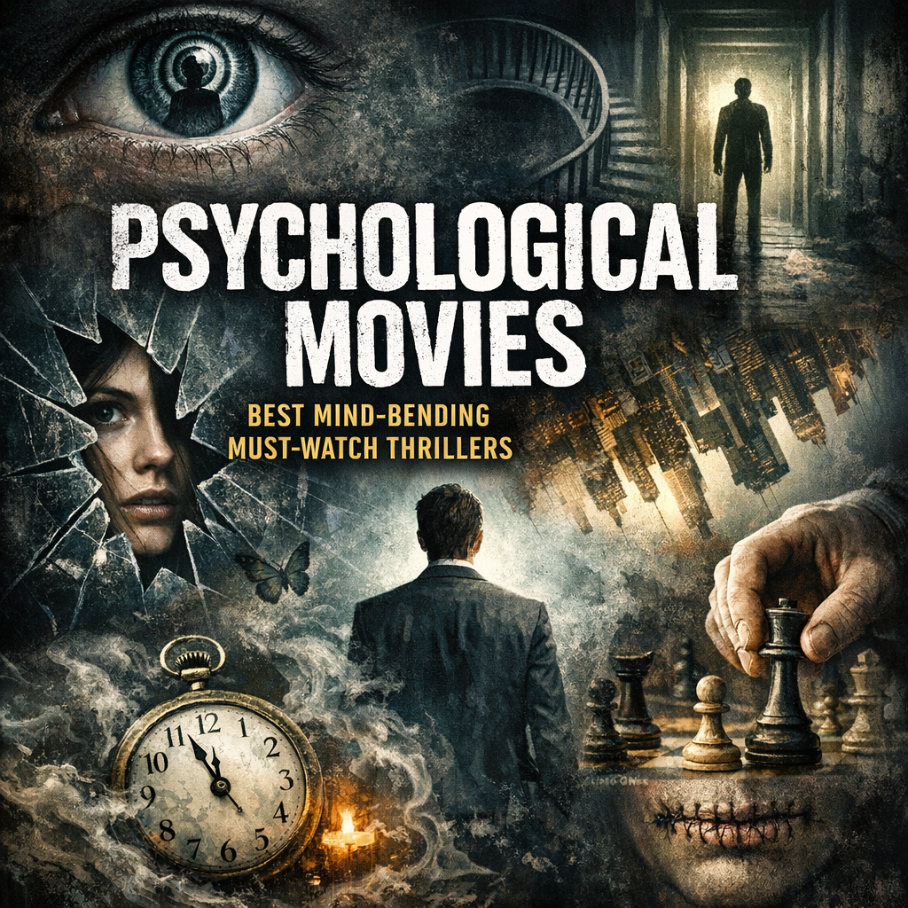 Illustration of Psychological Movies: Best Mind-Bending Must-Watch Thrillers