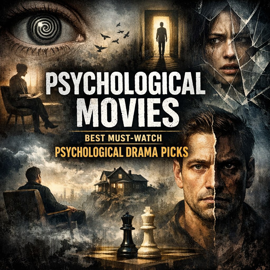 Illustration of Psychological Movies: Best Must-Watch Psychological Drama Picks
