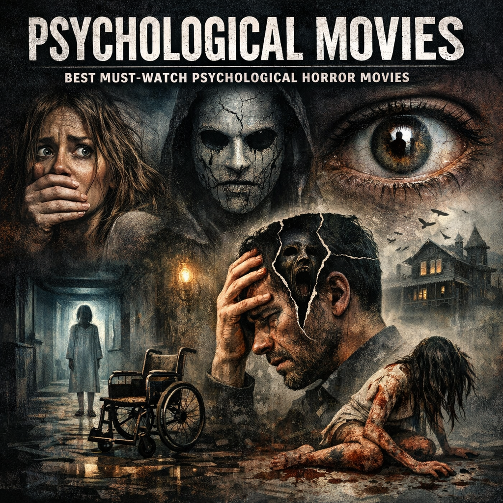 Illustration of Psychological Movies: Best Must-Watch Psychological Horror Movies