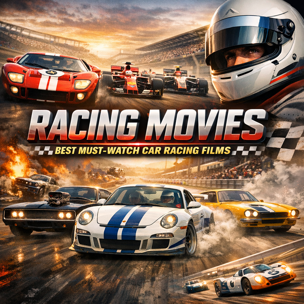 Illustration of Racing Movies: Best Must-Watch Car Racing Films