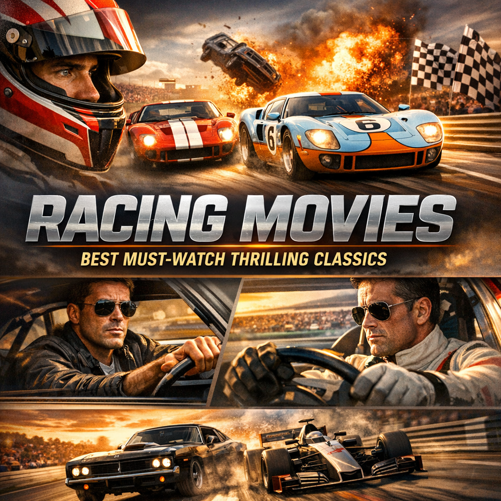 Illustration of Racing Movies: Best Must-Watch Thrilling Classics