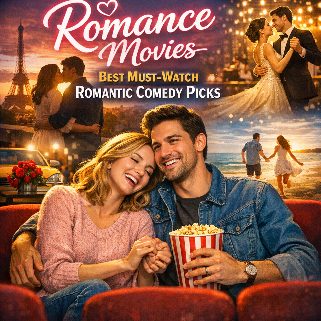 Illustration of Romance Movies: Best Must-Watch Romantic Comedy Picks