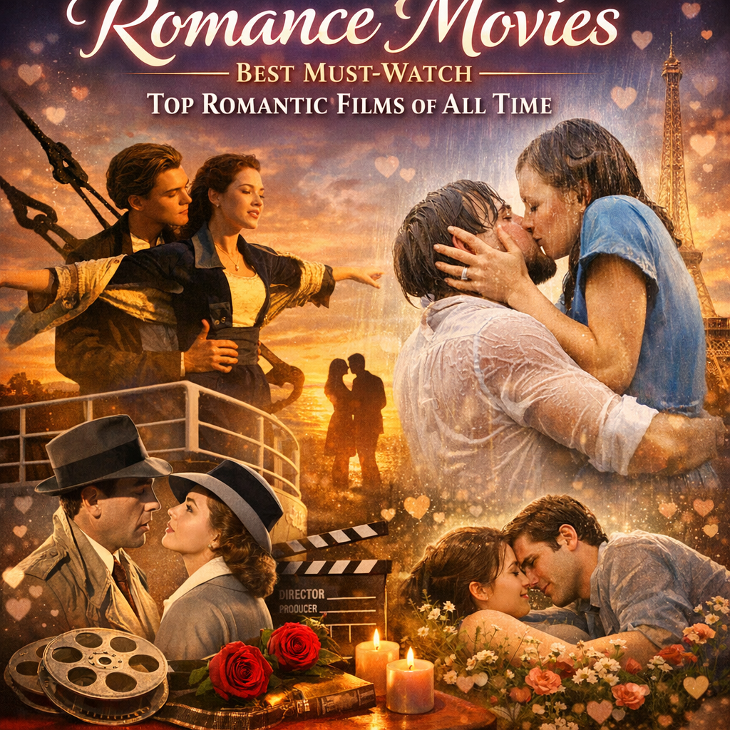 Illustration of Romance Movies: Best Must-Watch Top Romantic Films of All Time