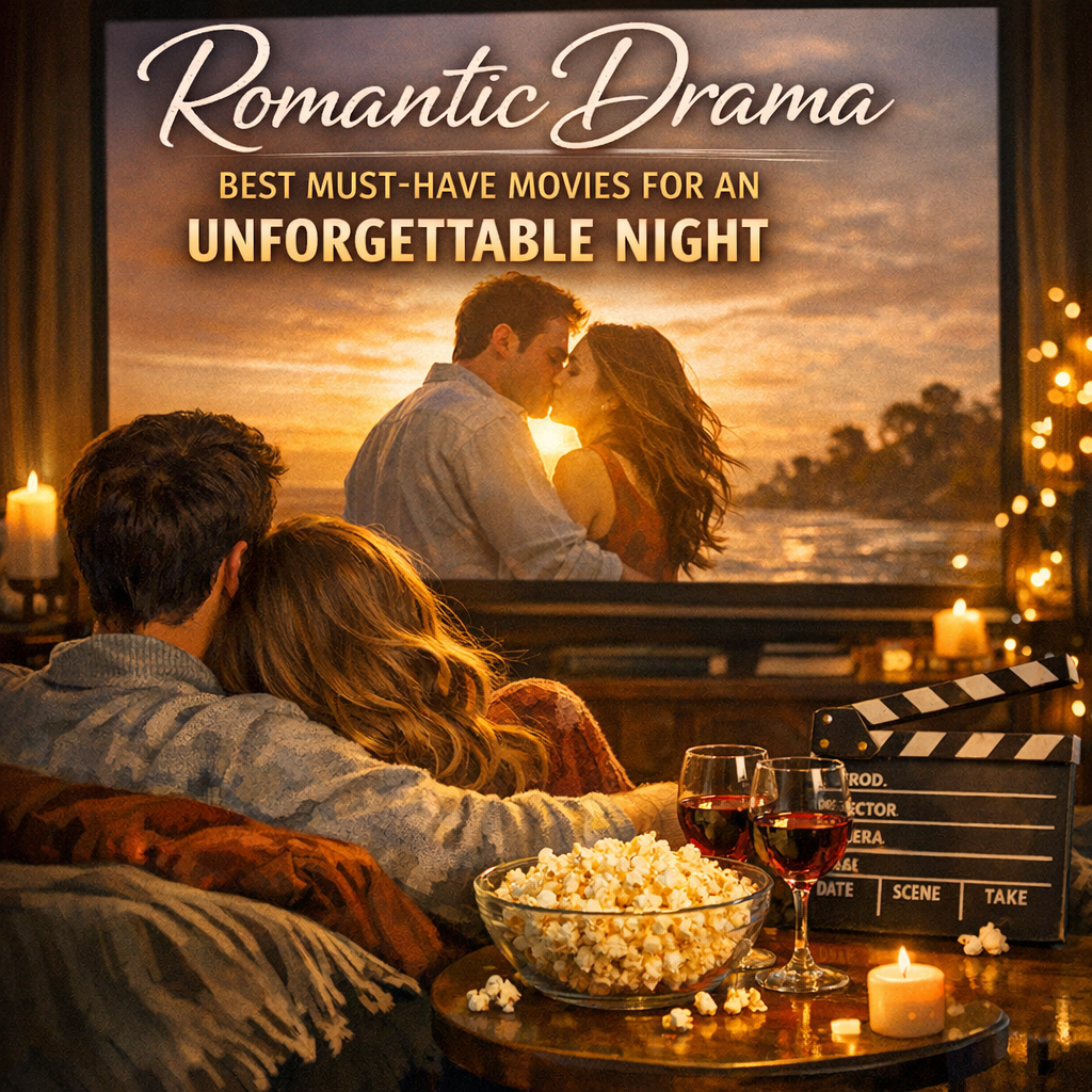 Illustration of Romantic Drama: Best Must-Have Movies for an Unforgettable Night