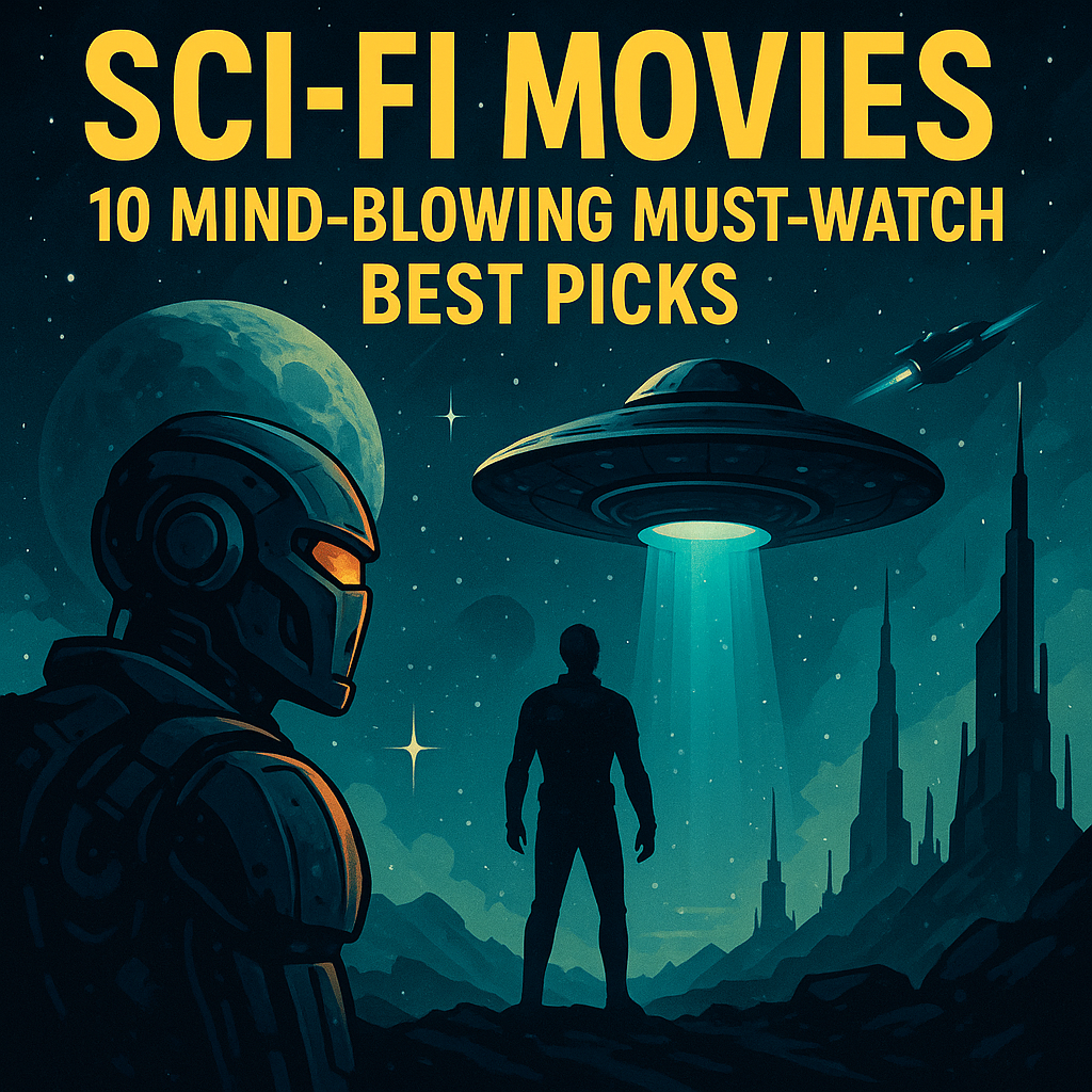 Illustration of Sci Fi Movies: 10 Mind-Blowing Must-Watch Best Picks