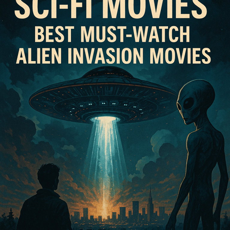 Illustration of sci fi movies: Best Must-Watch Alien Invasion Movies