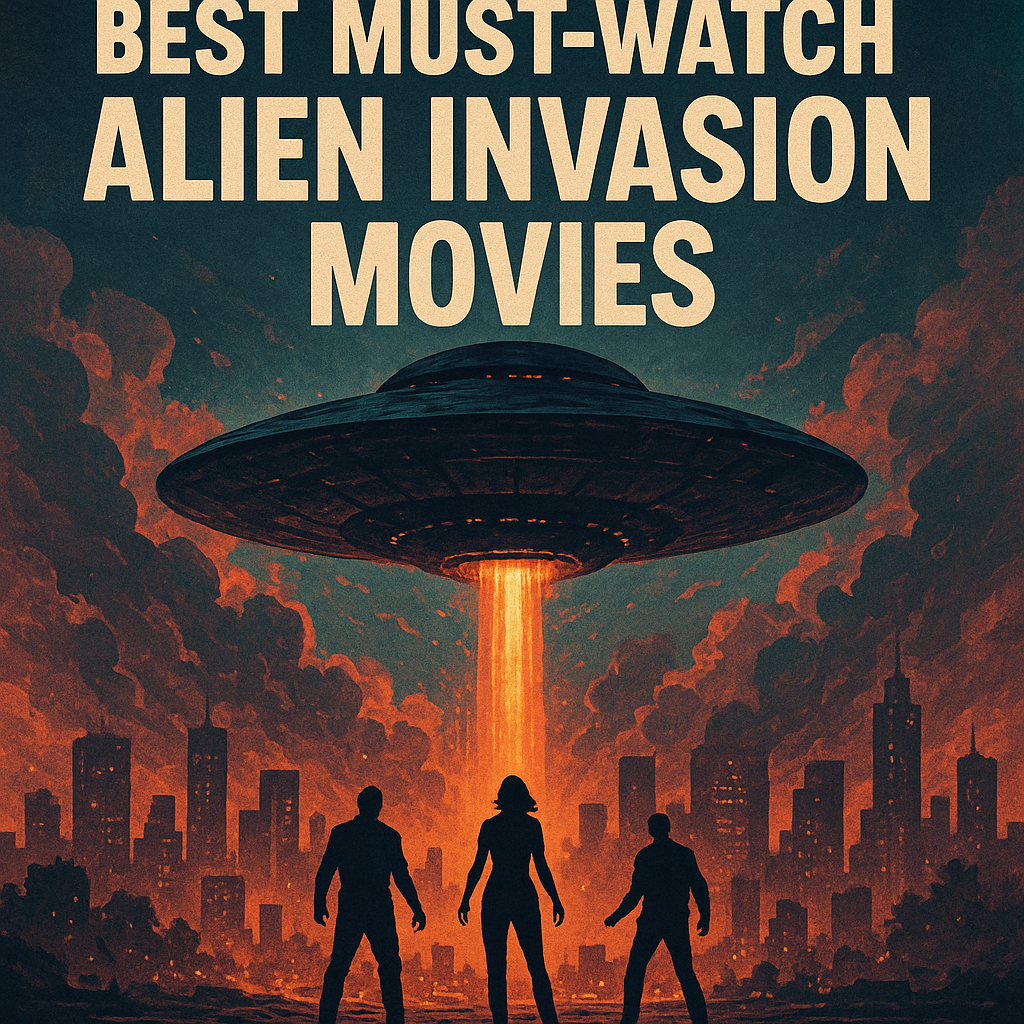Illustration of sci fi movies: Best Must-Watch Alien Invasion Movies