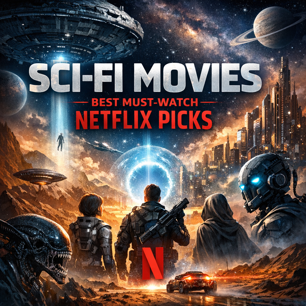 Illustration of Sci Fi Movies: Best Must-Watch Netflix Picks