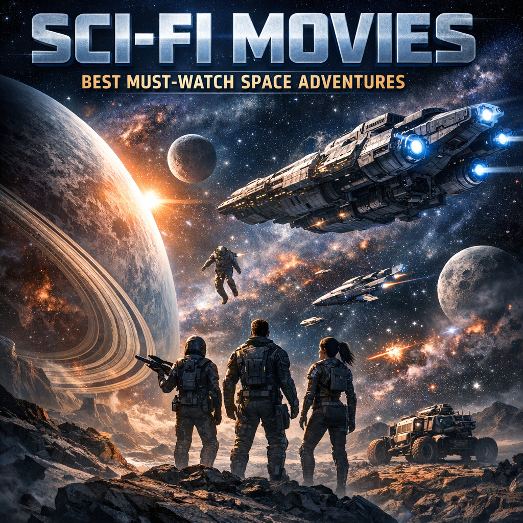 Illustration of Sci Fi Movies: Best Must-Watch Space Adventures