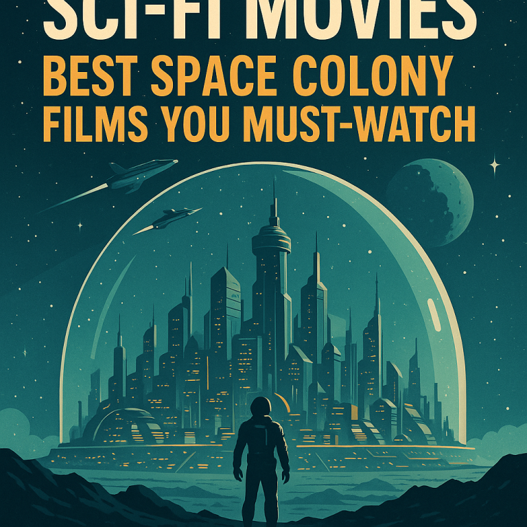 Illustration of Sci Fi Movies: Best Space Colony Films You Must-Watch