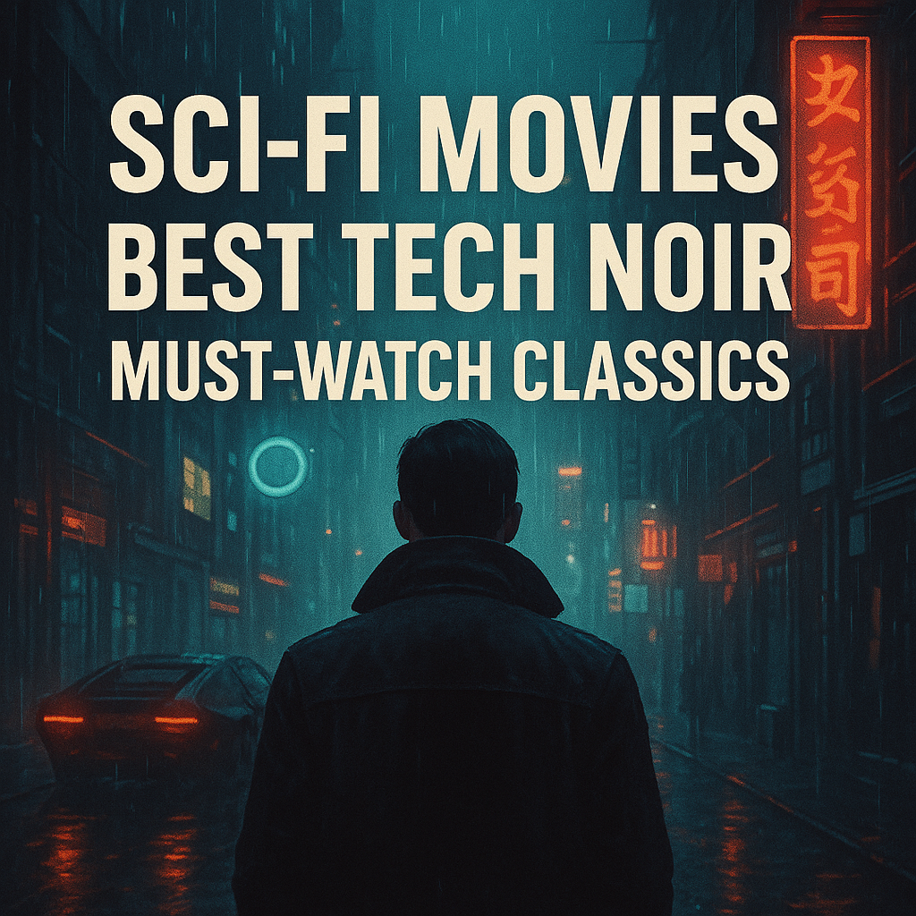 Illustration of sci fi movies: Best Tech Noir Must-Watch Classics