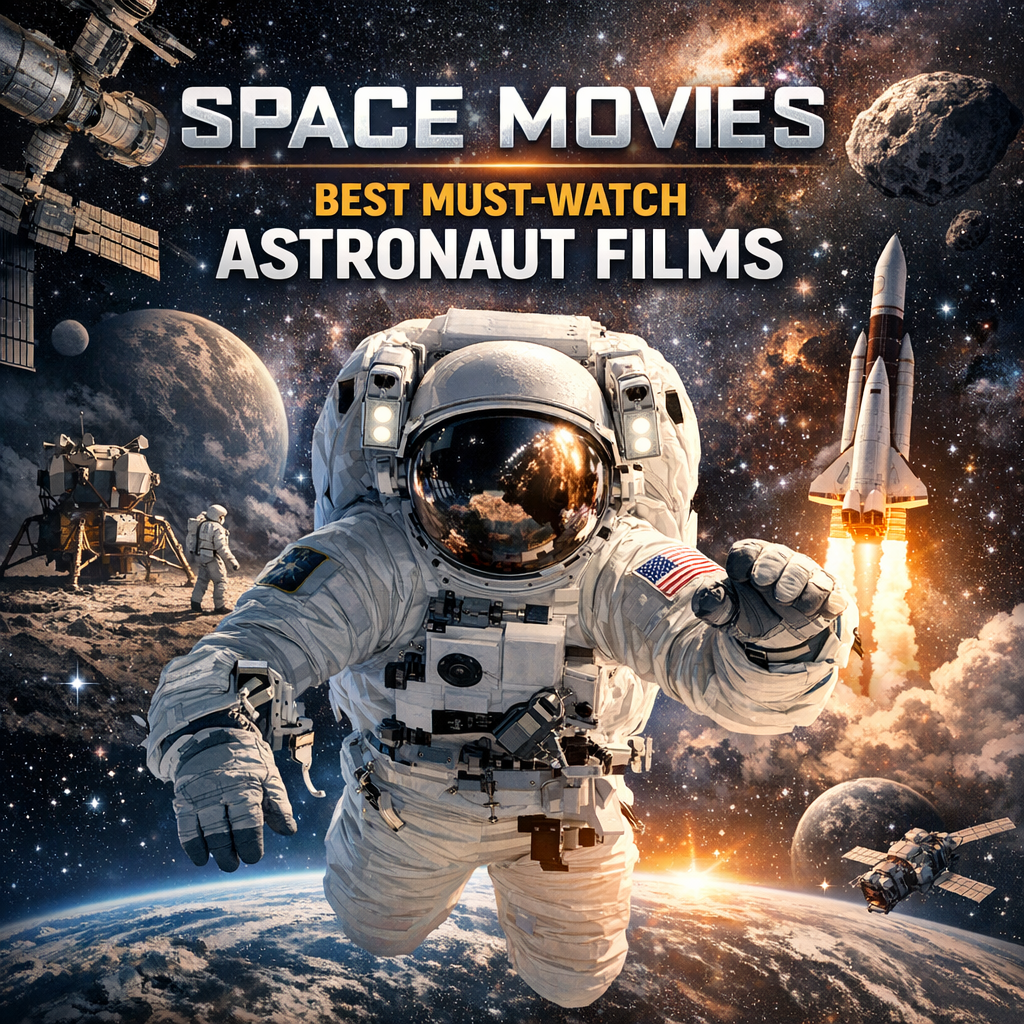 Illustration of Space Movies: Best Must-Watch Astronaut Films
