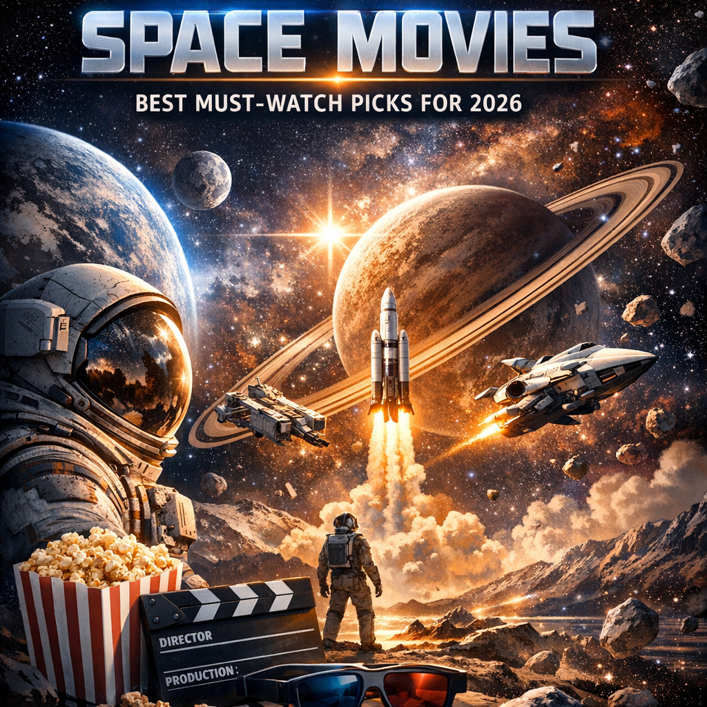 Illustration of Space Movies: Best Must-Watch Picks for 2026