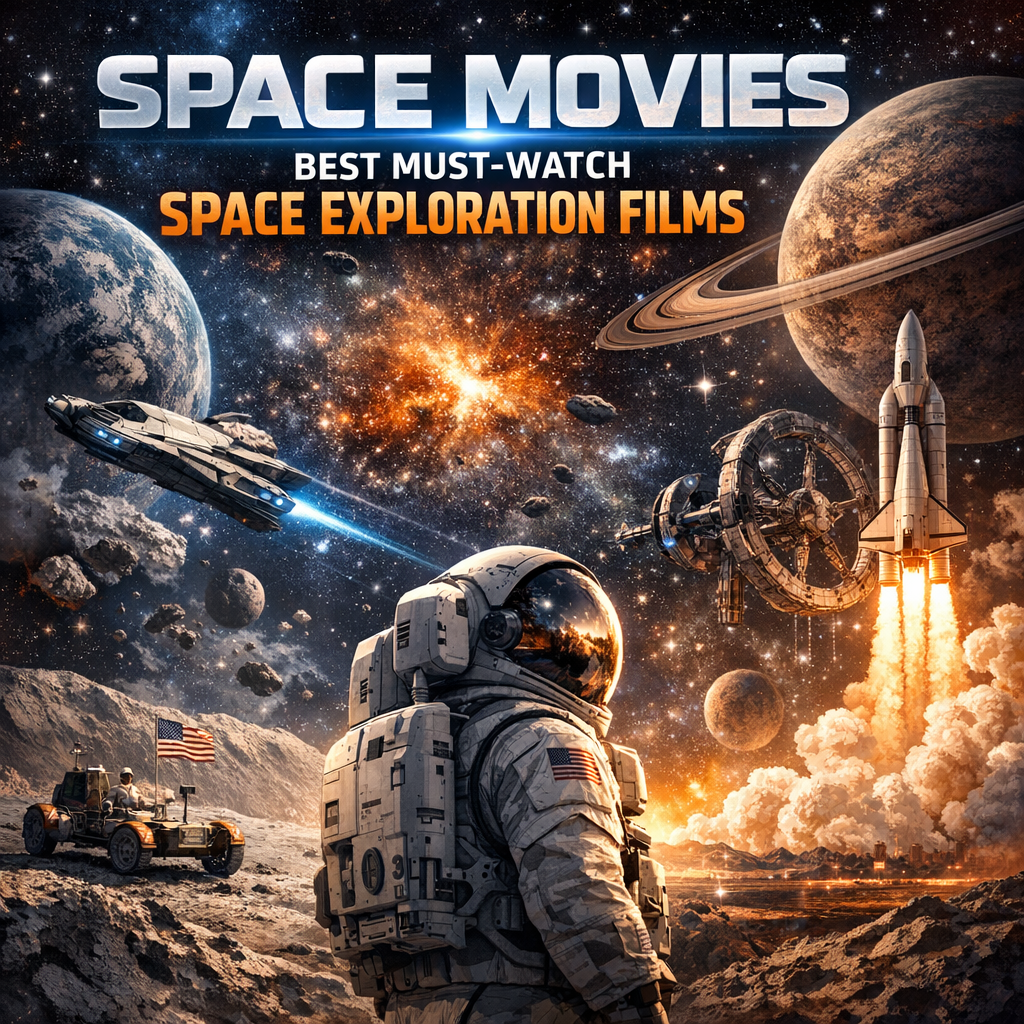 Illustration of Space Movies: Best Must-Watch Space Exploration Films
