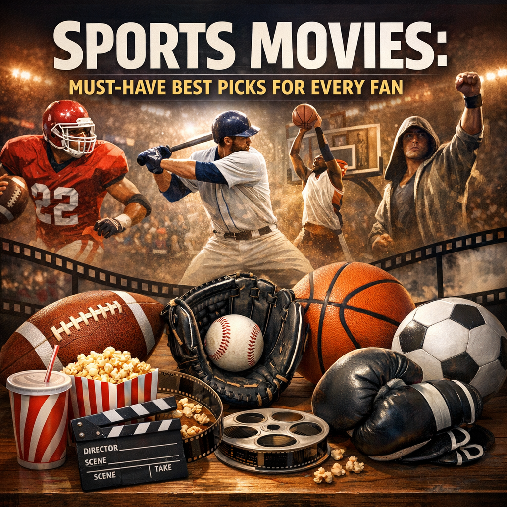Illustration of Sports Movies: Must-Have Best Picks for Every Fan