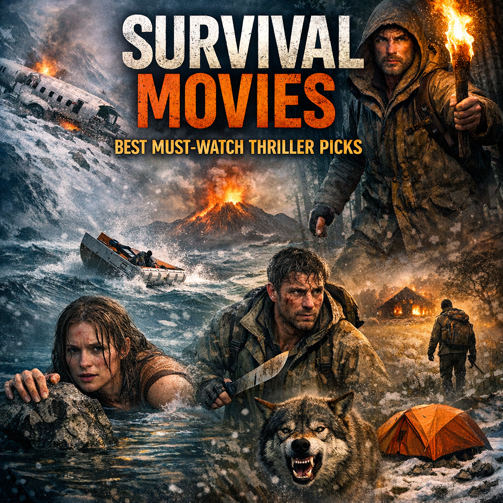 Illustration of Survival Movies: Best Must-Watch Survival Thriller Picks