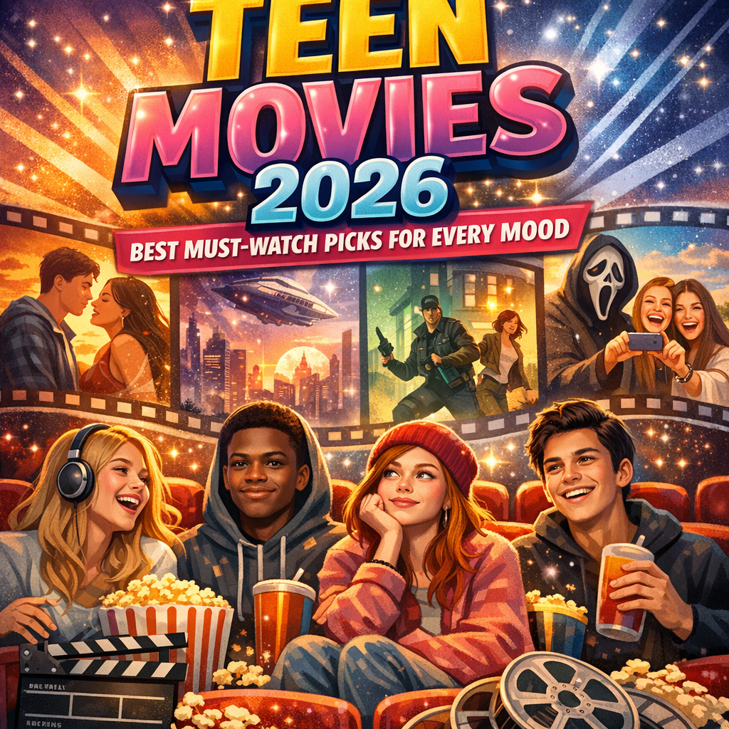 Illustration of Teen Movies 2026: Best Must-Watch Picks for Every Mood
