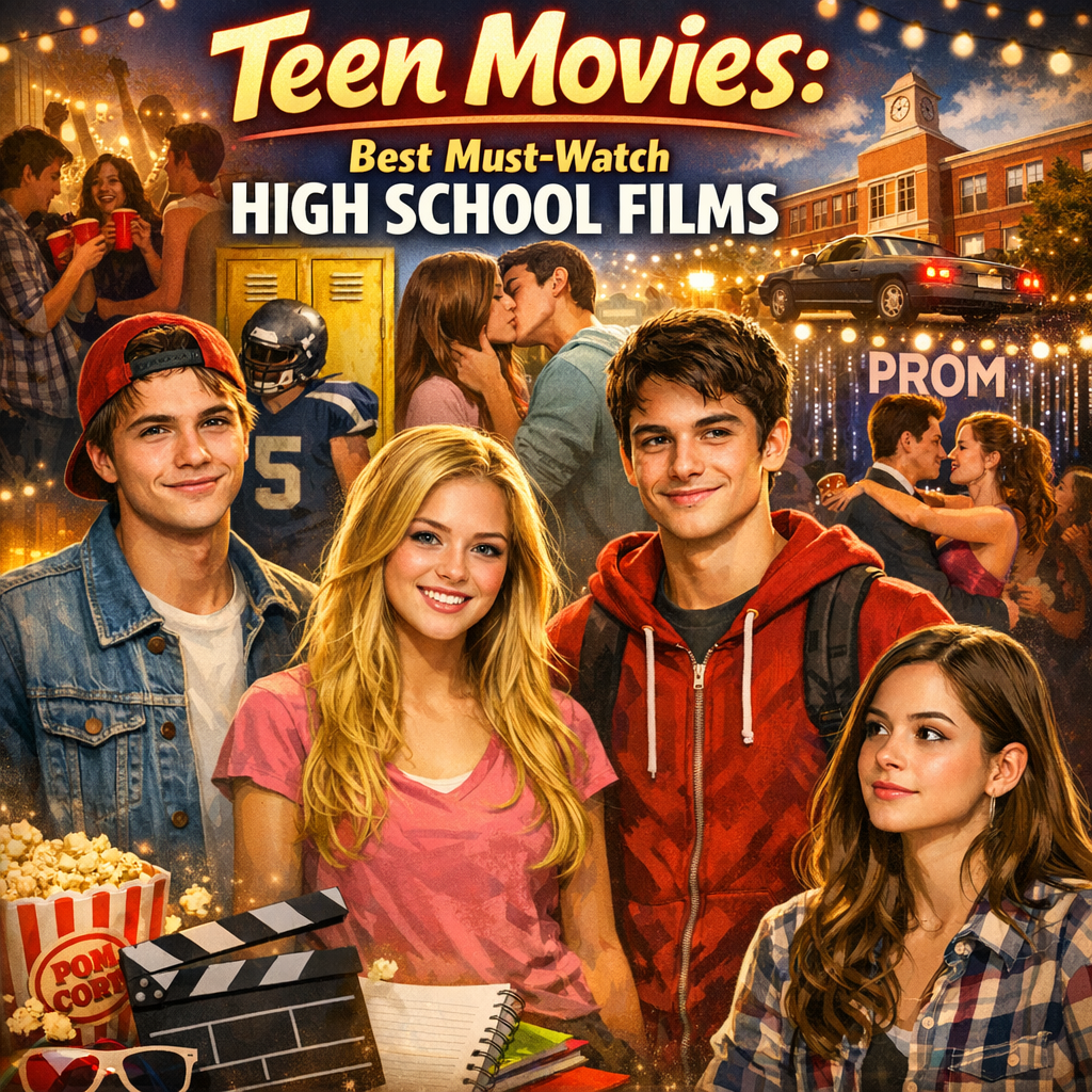 Illustration of Teen Movies: Best Must-Watch High School Films